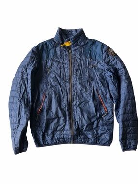 Parajumpers Men's Navy Lightweight down Spring Quilted Jacket